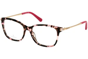 Occhiali da vista Swarovski SK5350 055 multicolore avana gatto plastica 49-16-135 SW5350 - Foto 1 di 4