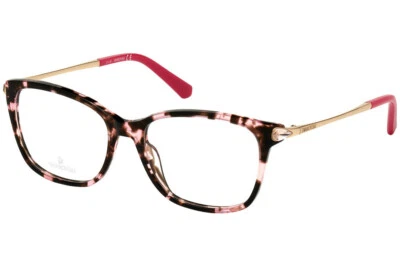 Gafas de plástico Swarovski SK5350 055 multicolor Havana Cat 49-16-135 SW5350 Foto 1 de 4