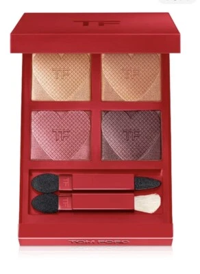 Paleta de sombras de ojos Tom Ford Love Eye Color cuádruple en "Luna de miel" - Nueva en caja Foto 1 de 2