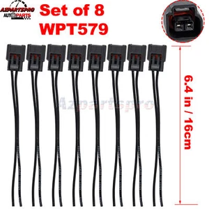 Set of 8 Modular Ignition Coil Connector Pigtail Plug for Ford 4.6L 5.4L 6.8L - Picture 1 of 3