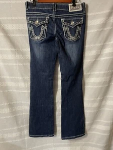 Miss Chic Blue Jeans Women Sz 9 28.00 - Picture 1 of 7