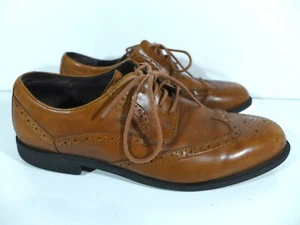 Cole Haan Collen Wingtip II British Oxford Mens 9.5 Leather Dress Shoes C12489 - Picture 1 of 8
