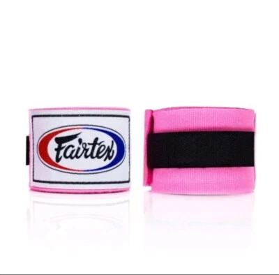 Fairtex Authentic Muay Thai Boxing HW2 Elastic Cotton Handwraps 180" 4.5 m - Image 1 of 4