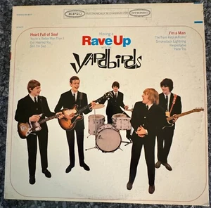 RAVE UP WITH THE YARDBIRDS 1965 EPIC BN26177 STEREO, VG+ - Picture 1 of 3