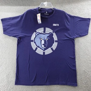 Memphis Grizzlies Shirt Adult Extra Large Blue Fanatics NBA Basketball Men's - Picture 1 of 15