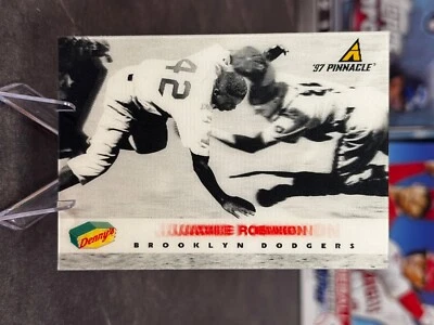Pinnacle Denny's 1997 3D holográfico - [Base] #29 - Jackie Robinson Foto 1 de 3