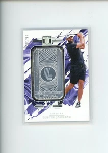 2024-25 Impecable LIV Golf Dustin Johnson #SLL-DJN Silver Bar Team Logo 15/30 - Imagen 1 de 2