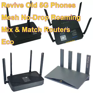WIFI OpenWrt Mesh Router 4G/5G USB Connectivity NordVPN &Whole Home WiFi Upgrade - Picture 1 of 15