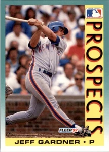 1992 Fleer Prospects Jeff Gardner New York Mets #675 - Picture 1 of 2