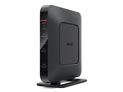 BUFFALO WiFi Wireless Router WSR-1166DHP3/MBK 11ac/ac1200 866 300Mbps Dual  448 - Image 1 of 4