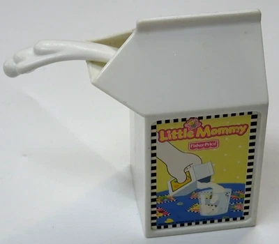 Mattel Fisher Price 2003 Little Mommy Magic Milk Carton muñeca accesorio* difícil de encontrar Foto 1 de 3