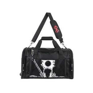 Black and White INVICTA KURU Black Swordsman Gym Duffle Bag - Picture 1 of 3