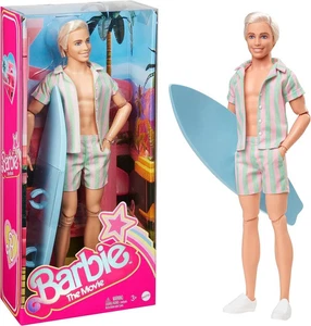 Barbie La Película Ken Signature Muñeca Usar Pastel Playa Juego a Juego HPJ97 - Imagen 1 de 7