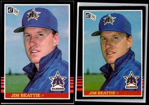1985 Jim Beattie (2) Card Lot - LAST CHANCE - DON’T MISS OUT! - Bild 1 von 2