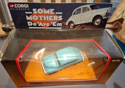 1995 CORGI CLASSICS 96758 SOME MOTHERS DO 'AVE' EM MORRIS MINOR - MINT IN BOX - Image 1 of 4