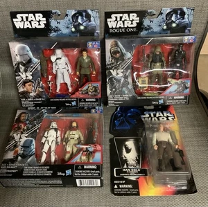 Vintage Star Wars Sammlung Konvolut 7 Figuren - Neu Versiegelt - Bild 1 von 9