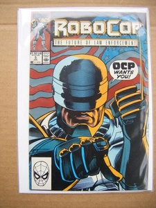 MARVEL VOL. 1 NO. 5 JUL'90 ROBOCOP "THE FUTURE of LAW ENFORCEMENT" - Picture 1 of 1