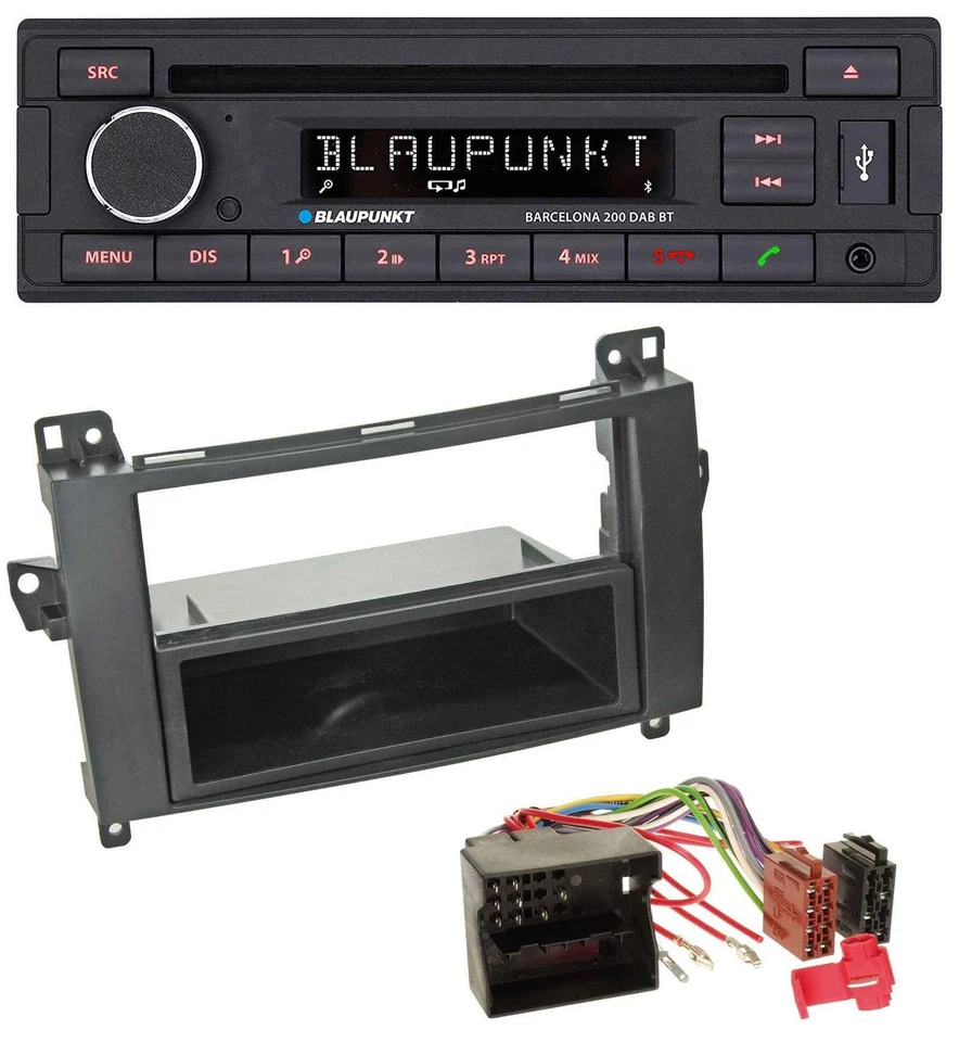 Blaupunkt USB DAB CD Bluetooth MP3 Autoradio für Mercedes Vito Viano W639 06-14 - Bild 1 von 4