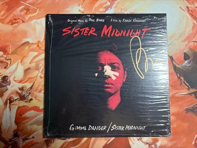 Sister Midnight and Gimme Danger  7" Vinyl SIGNED Paul Banks Interpol In Hand - Image 1 of 4