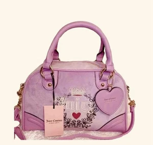 Juicy Couture Fondant Pink Heritage Bowler Bag NWT TikTok Viral NEW w/ Tags! - Picture 1 of 4