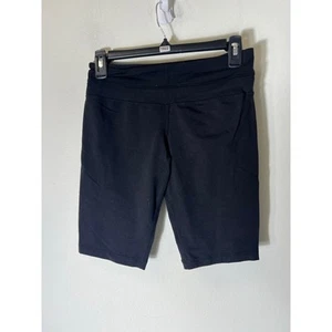 Lululemon Black Biker Athletic Shorts. No Pockets. No Padding Sz 6 - Picture 1 of 2