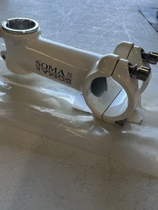 SOMA Shotwell Mountain Road STEM 100mm 31.8 1 1/8" threadless +/-7° White - Picture 1 of 6