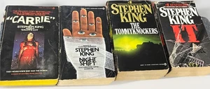 Vintage Klassiker Stephen King Posten 4 Bücher Carrie It The Tommyknockers Die Nachtschicht - Bild 1 von 13