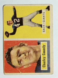 1957 Topps #109 Charley Conerly (POOR) - Picture 1 of 2