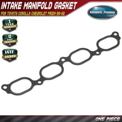 Junta de colector de admisión de motor para Toyota Corolla Chevy Prizm 1998-2002 L4 1,8 L Foto 1 de 4