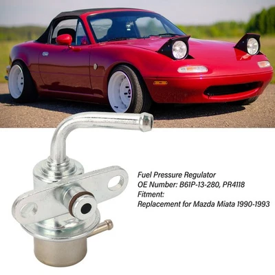 ⊹Fuel Pressure Regulator B61P‑13‑280 Fuel Injection Rail Pressure Regulator For - Image 1 of 4