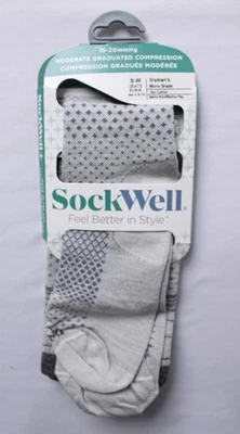 SockWell женщин умеренный 15-20 мм рт.ст. сжатия носки NN7 бамбука Ray Sm-Med новый с Ярлыками - Изображение 1 из 3
