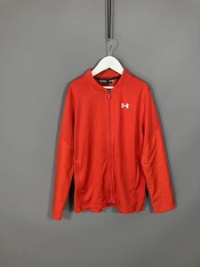 UNDER ARMOUR FULL ZIP Track Top - Youth Large - Rot - Top Zustand - Boy’s - Bild 1 von 4