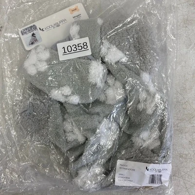 Chaqueta con Capucha para Perro Koolaburra by UGG Pet Maggie Paw Cuello 12-13", Gris - Pequeña Foto 1 de 4