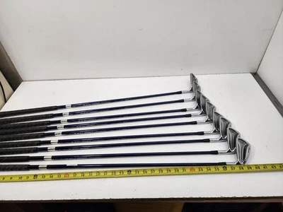 Juego de plancha afinadora Mizuno MX-200 Y 4-9 PW SW GW ORIGINAL GRAFITO REGULAR (9 piezas) Foto 1 de 4