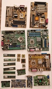 Schede Madri, Cpu E Gpu Recupero Oro * Leggi Descrizione - Photo 1/3