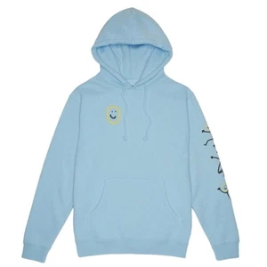 Toms X Happiness Project Blue Unisex Nick Hoodie In Size L - Picture 1 of 10