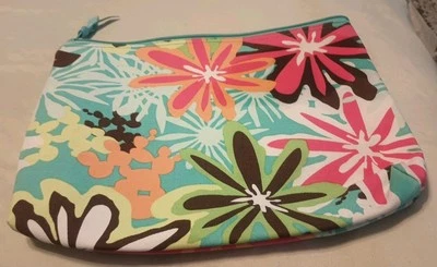 Bolsa/bolsa con cremallera Thirty One XL, maquillaje, artículos de tocador, viaje, multicolor brillante Foto 1 de 4