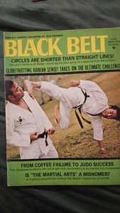 BLACK BELT April 1972 Bruce Lee Judo Martial Arts Not open. - Picture 1 of 9