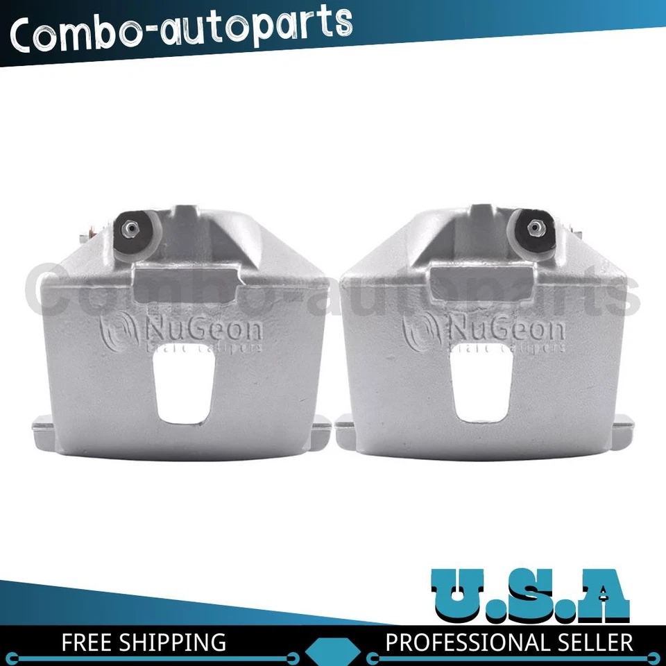 Pinza de freno de disco delantera izquierda derecha 2 piezas para GMC C6000 1988-1990 Foto 1 de 4