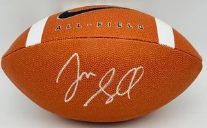 JON SUMRALL SIGNIERT OFFIZIELLE GRÖSSE NIKE FUSSBALL TULANE GRÜN WAVE BAS HOLO J32 - Bild 1 von 2