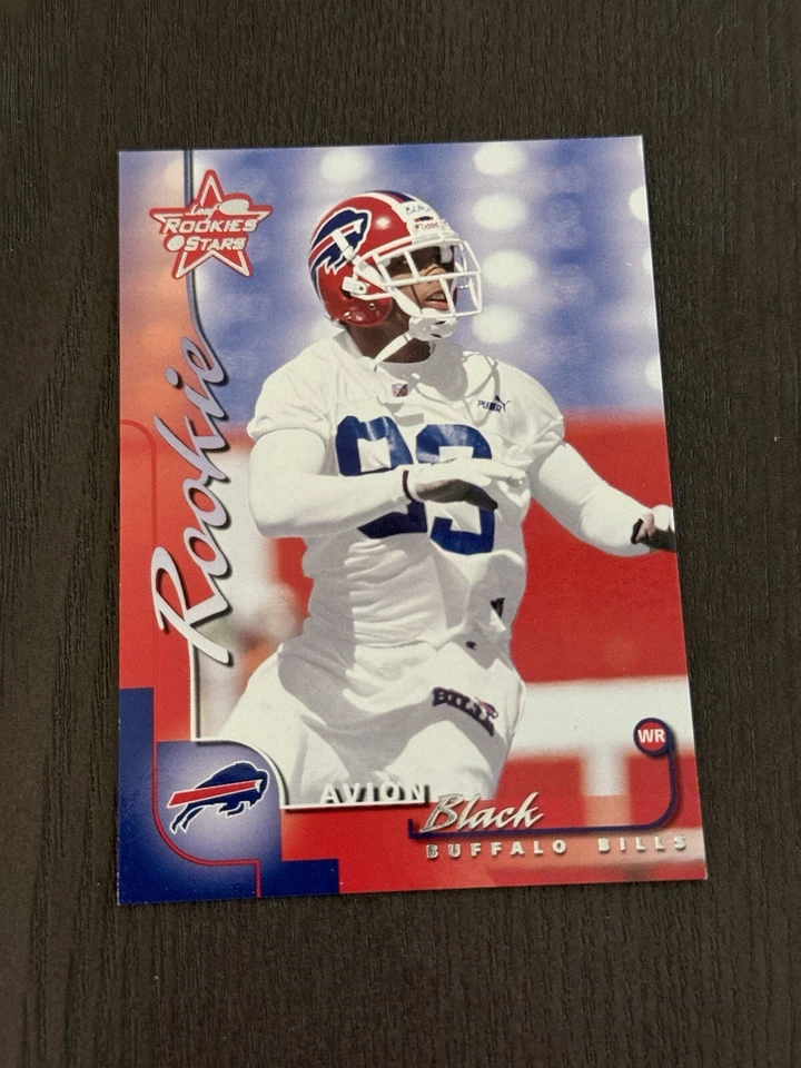 2000 Leaf Rookies & Stars /1000 #106 AVION BLACK Buffalo Bills ROOKIE Card RC - Image 1 of 2