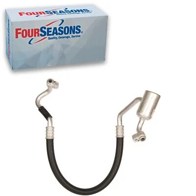 Manguera de succión de refrigerante aire acondicionado 4 estaciones delantera para Toyota Land Cruiser 1998-2001 Foto 1 de 4