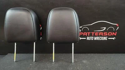 Lincoln MKX 2011 LH RH delantero cuero negro reposacabezas par código de ajuste CW Foto 1 de 4