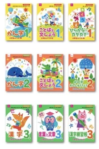 Japanische Kanji Hiragana 1. & 2. & 3. Übungsarbeitsbücher 9 Sets, besonderes Geschenk - Bild 1 von 4