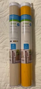 CRICUT Permanent Glossy Basics Sampler & Maize Yellow Premium Vinyl NEW - Picture 1 of 4