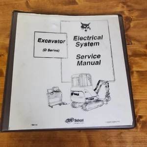 Bobcat Excavator Electrical System Service Manual (D Series) - #6901183 - Picture 1 of 14