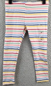 Epic Threads Stripe Leggings Girls 4T Multicolor Elastic Waistband Pull-On Style - Picture 1 of 9