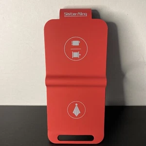 Golf Bag Metal Landing Pads for Magnetic Golf Towel,Golf Rangefinder Red New 🔥 - Picture 1 of 3