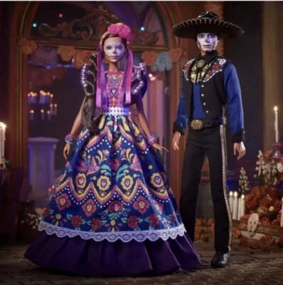 Edición Limitada Día de los Muertos Barbie y Ken 2022 Foto 1 de 4