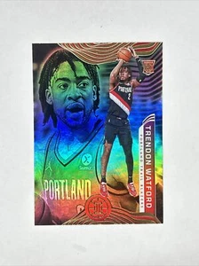 2021-22 Panini Illusions Rookie Refractor #200 Trendon Watford Rookie Portland - Picture 1 of 2